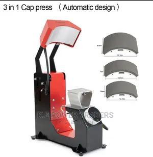 3 in 1 Cap Heat Press