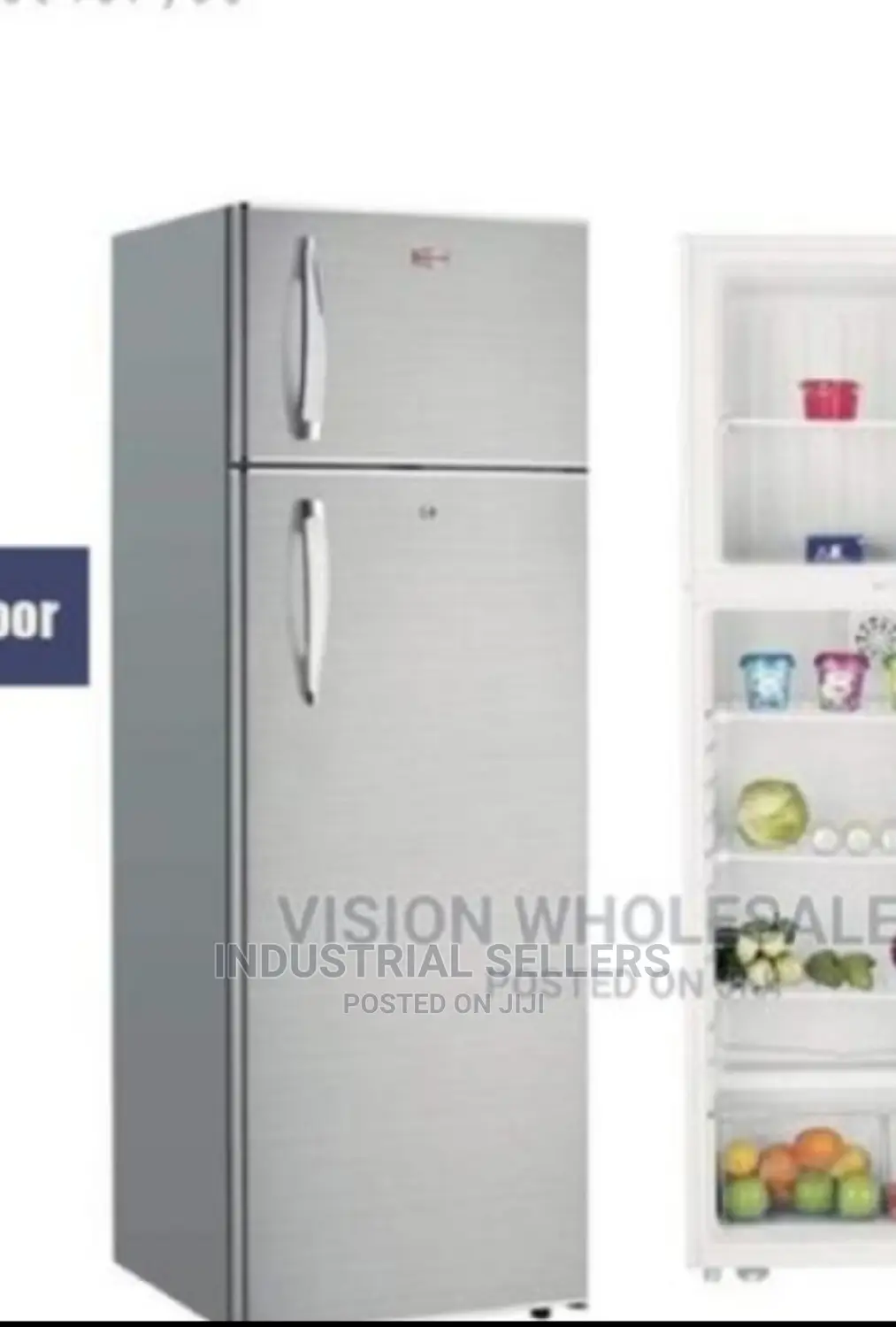 Premier Double Door Fridge 213l