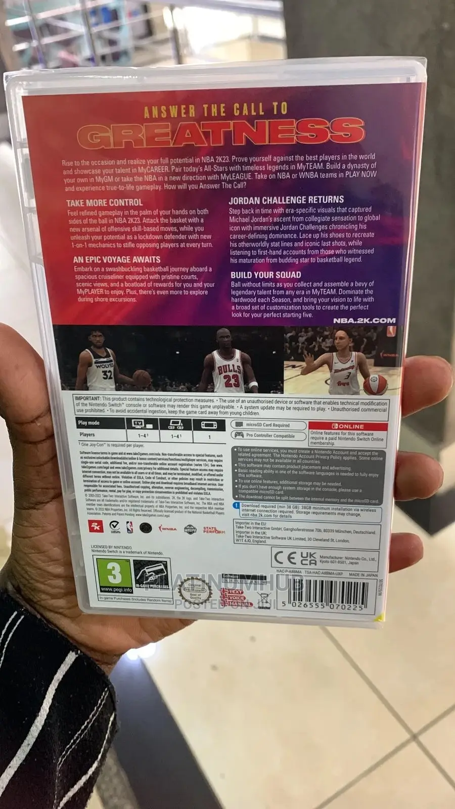 Nba 23 Nintendo Switch