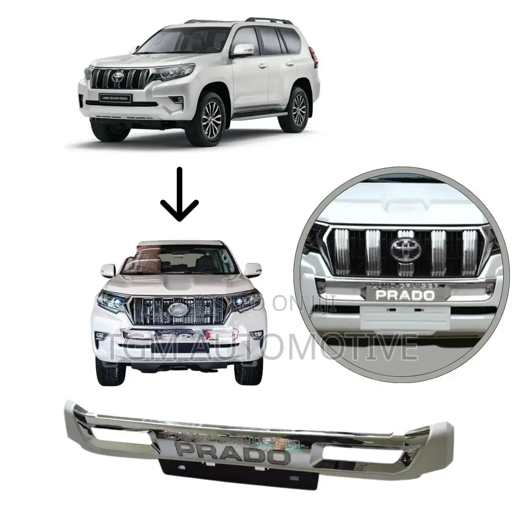 Land Cruiser Prado FJ 150 2018+ Bumper With LED