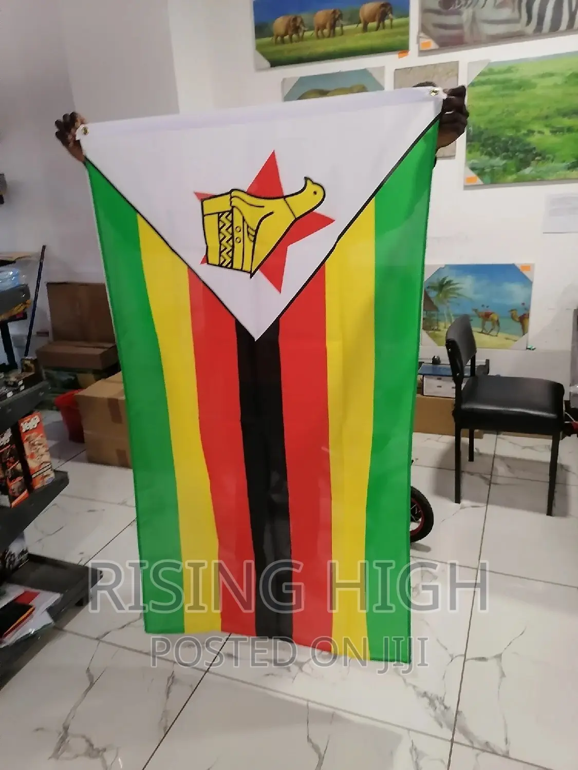 Zimbabwe Flags.