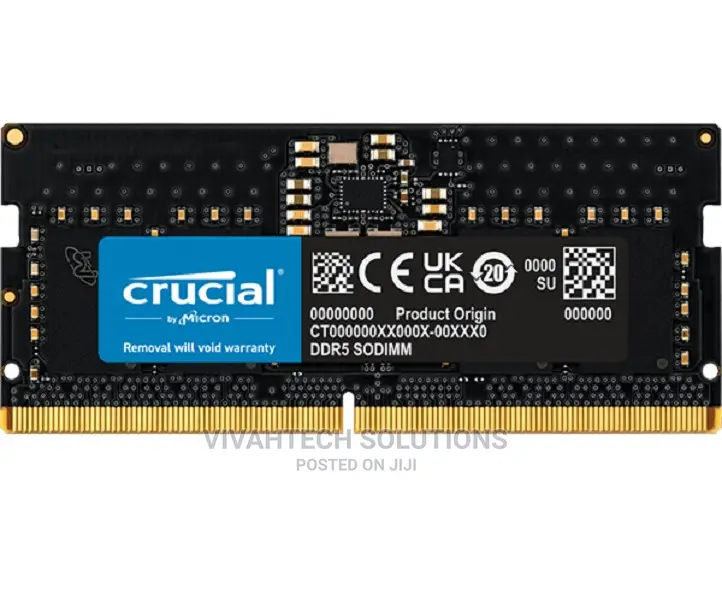 Crucial Laptop Ram Ddr5 8gb 4800