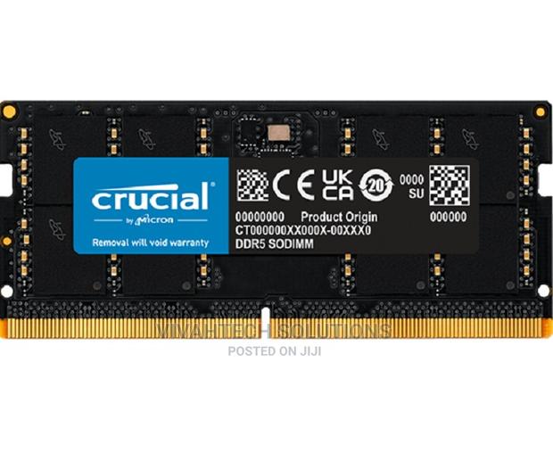 Crucial Laptop RAM Ddr5 16gb 4800 MHZ