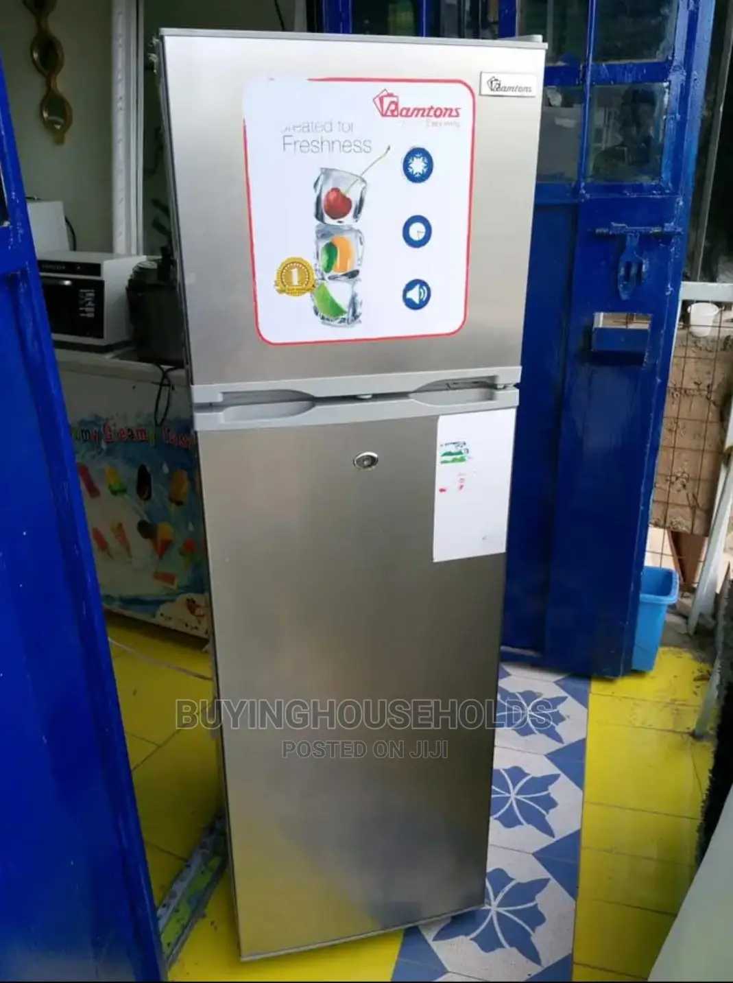 Ramtons 173L Two Door Fridge