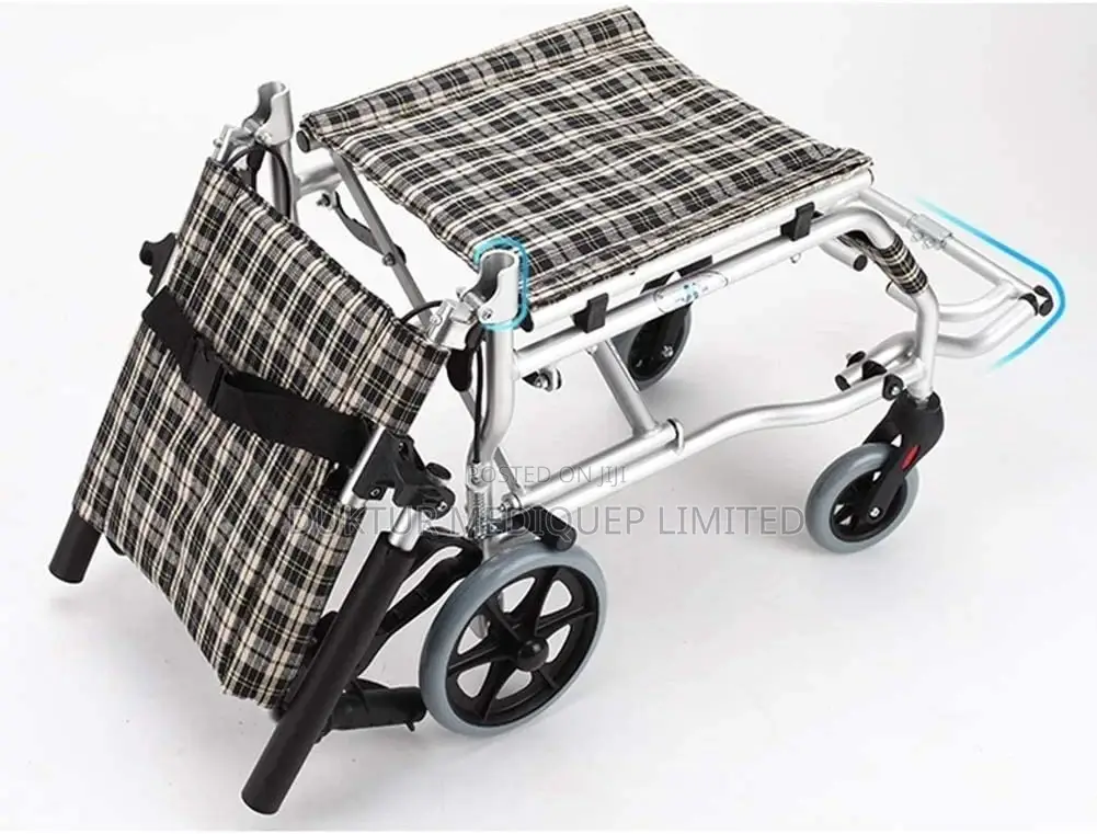 Medical Rehab Chair, Wheelchair,Lightweight Foldable