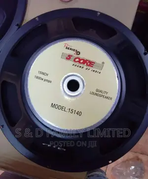 5 Core Midrange Speaker 1800 Watts