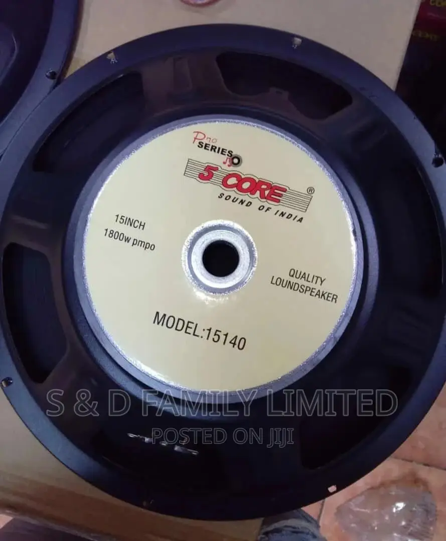 5 Core Midrange Speaker 1800 Watts