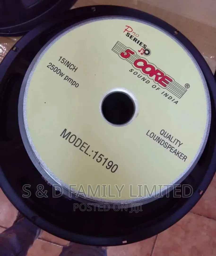 5 Core Midrange Speaker 2500 Watts