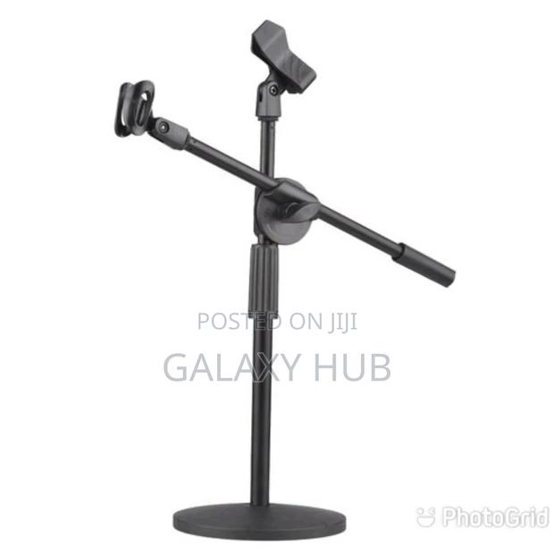 Microphone Stand Heavy Round Base