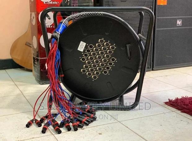 24 Channels 30 Meters Wheeled Snake Cable