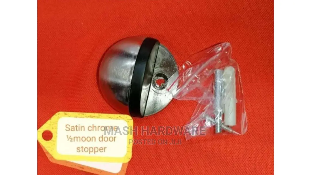 Satin Chrome 1/2 Moon Stopper