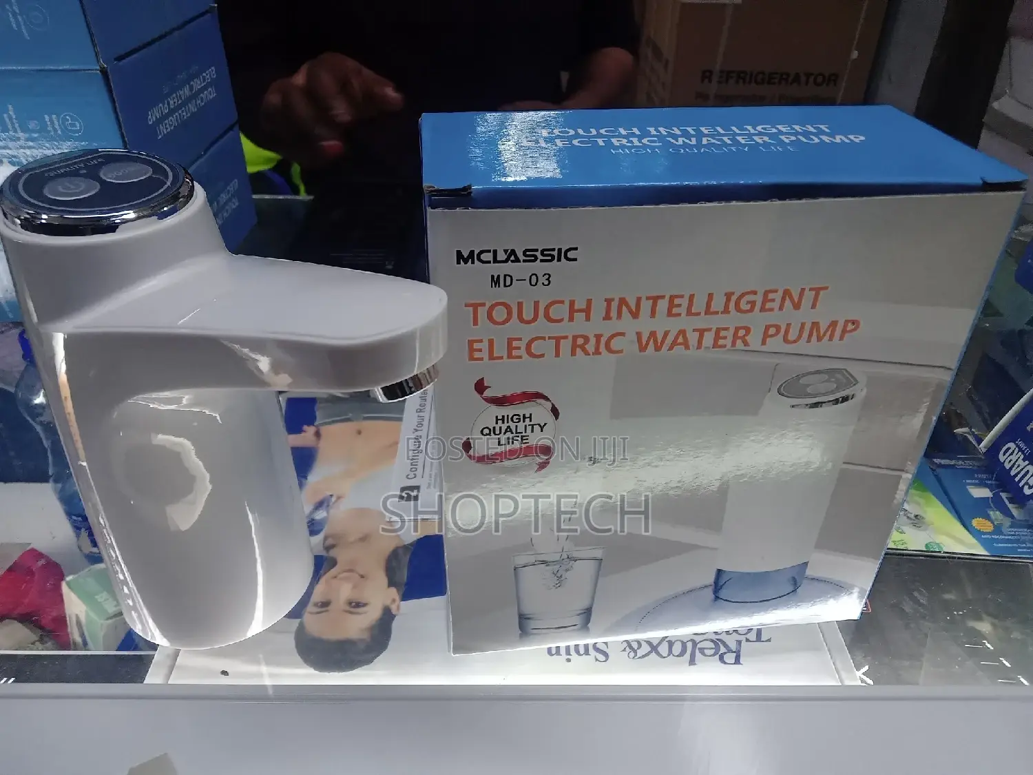 Generic Electric Automatic Water Pump - Rechargeable