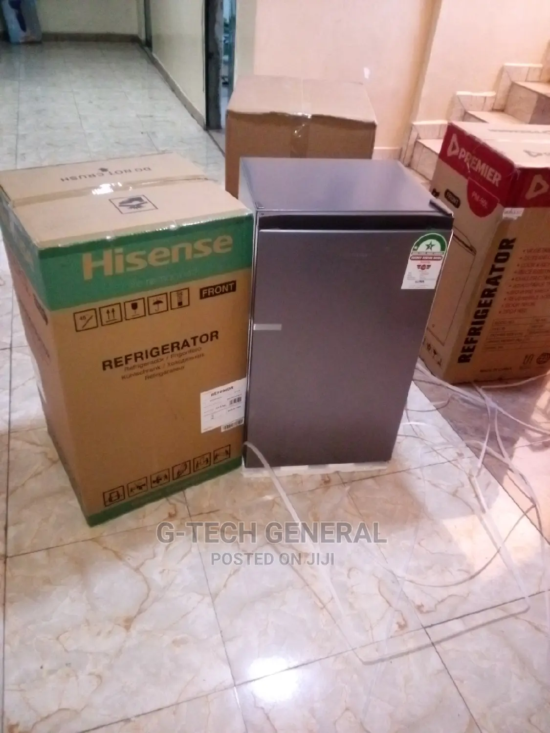 Hisense 94l Dark Silver Single Door Refrigerator