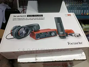 Focusrite Scarlett Solo 3rd Gen USB Audio Interface