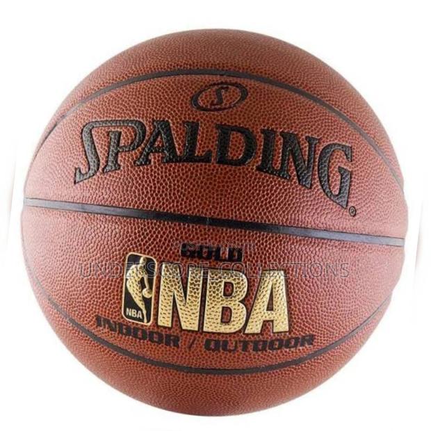 Premium Original Spalding NBA Basketball - main view
