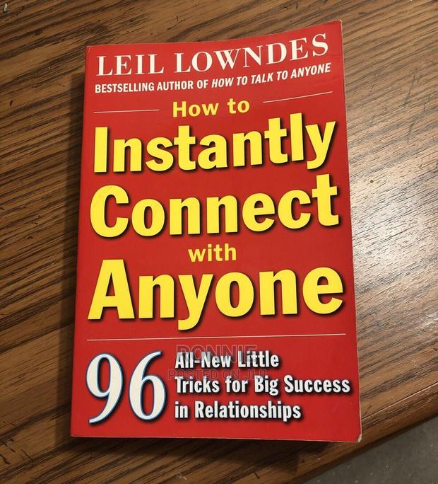 How to Instantly Connect With Anyone Book by Leil Lowndes