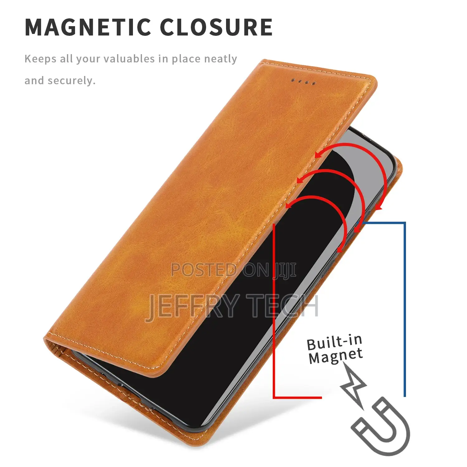 Tecno Spark 7 Pro Case Leather Wallet Filp Cover