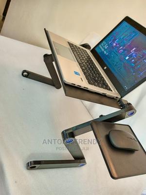 Laptop Stand Vented With CPU Fans and Mouse Pad Side - thumbnail 2