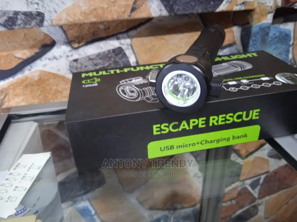Aluminium Multi Function Flashlight