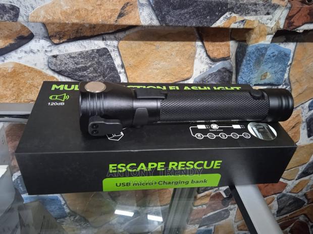 Multi Purpose Rechargable Flashlight - main view