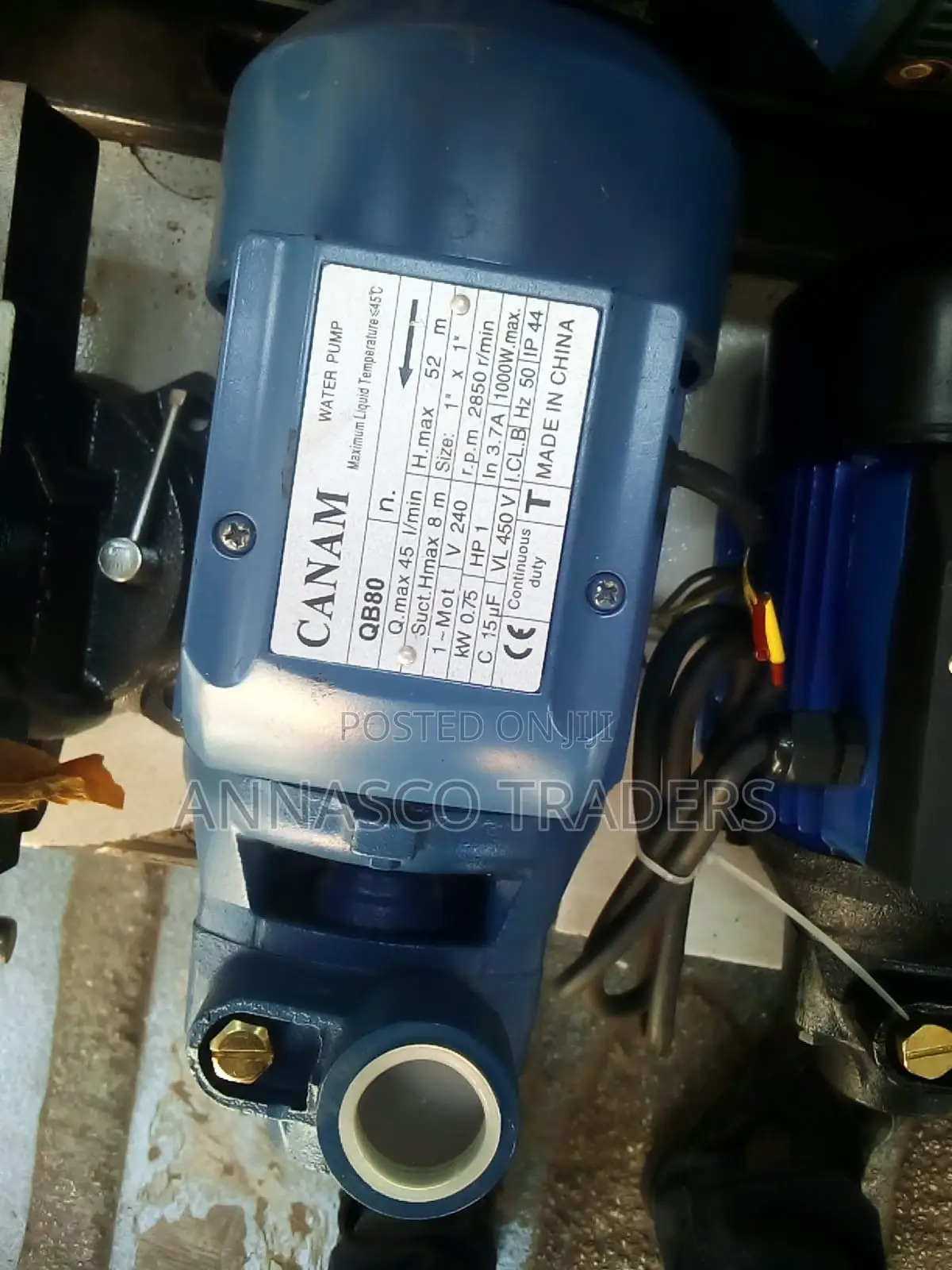 Canam QB80 Water Booster Pump 1HP