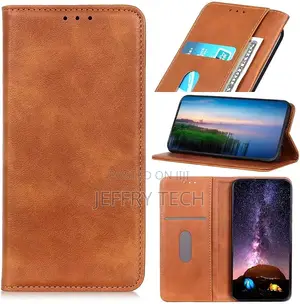 Phone Case for Vivo V27e, With Card Slots, Bracket, TPU + PU