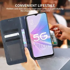 OPPO Reno 8T 5G / A1 Pro PU Leather Protection Cover Card Sl
