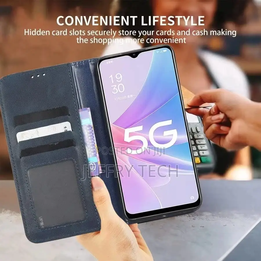 OPPO Reno 8T 5G / A1 Pro PU Leather Protection Cover Card Sl