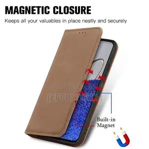 Huawei Nova Y61 Retro Skin Feel Magnetic Flip Leather (Brown