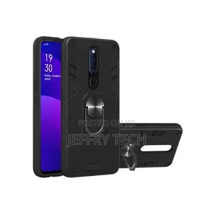 Case Cover for Oppo F11 (Black Cover)