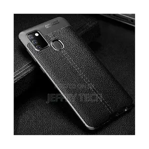 Autofocus Case for Samsung A21s Case (Black Cover)
