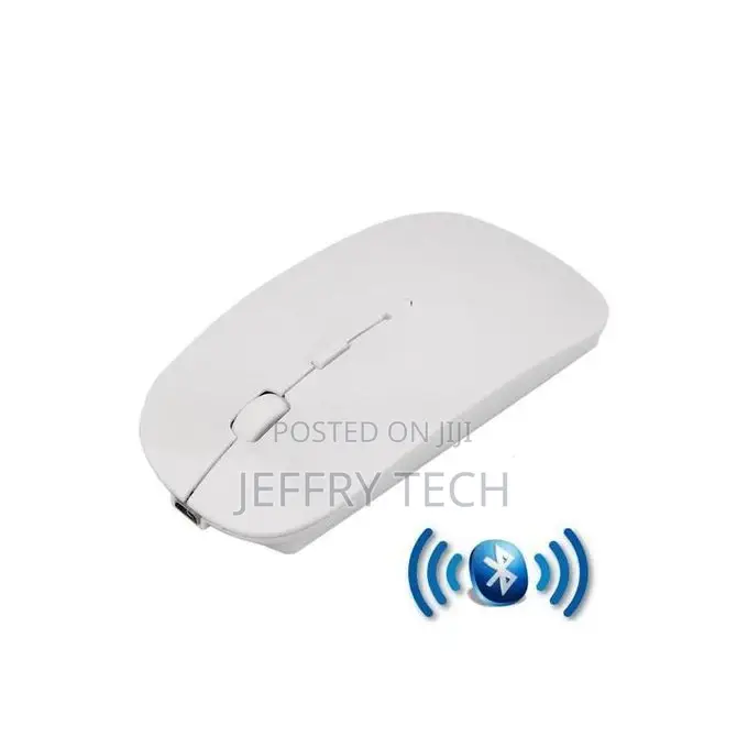 Generic Wireless Rechargeable Bluetooth Mouse White