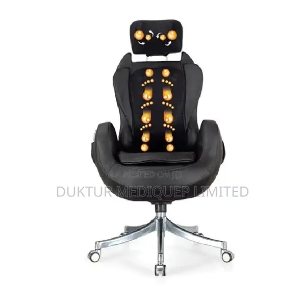 Electric Professional Massage Durable Leather Chair, Color: