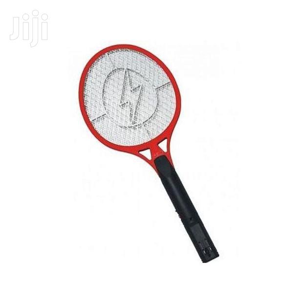 Rechargeable Electronic Mosquito Racket - Red and Black - thumbnail 2