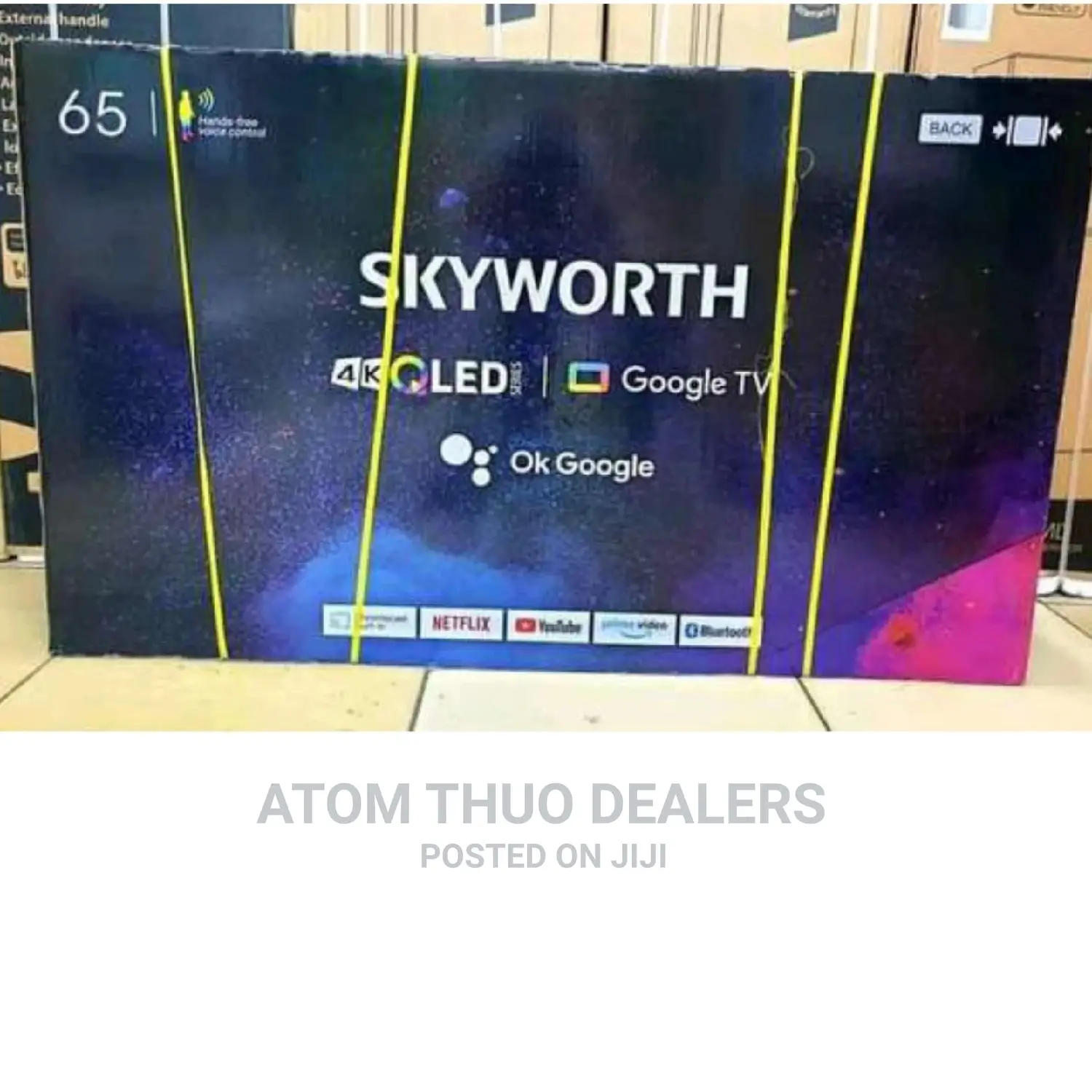 Skyworth 65 Inches Qled Smart Android Tv 