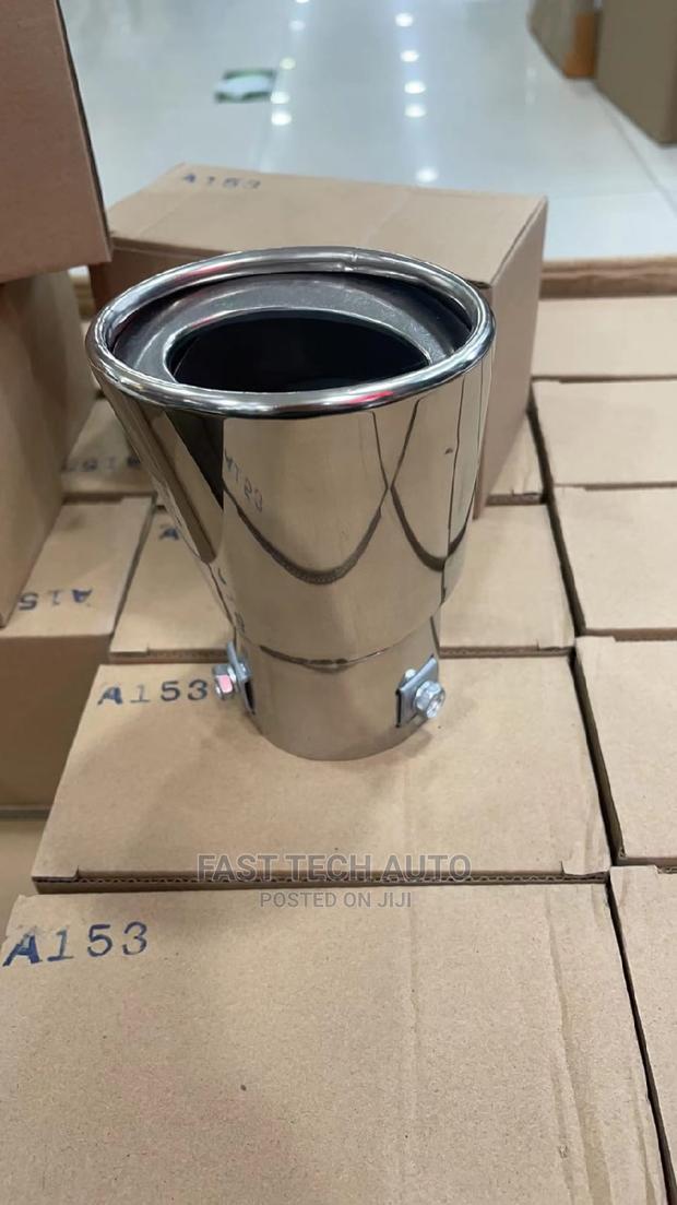 Silver Exhaust Tip End - main view