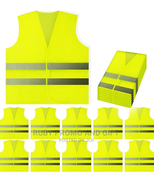 High Quality Yellow Reflector Vests - main view