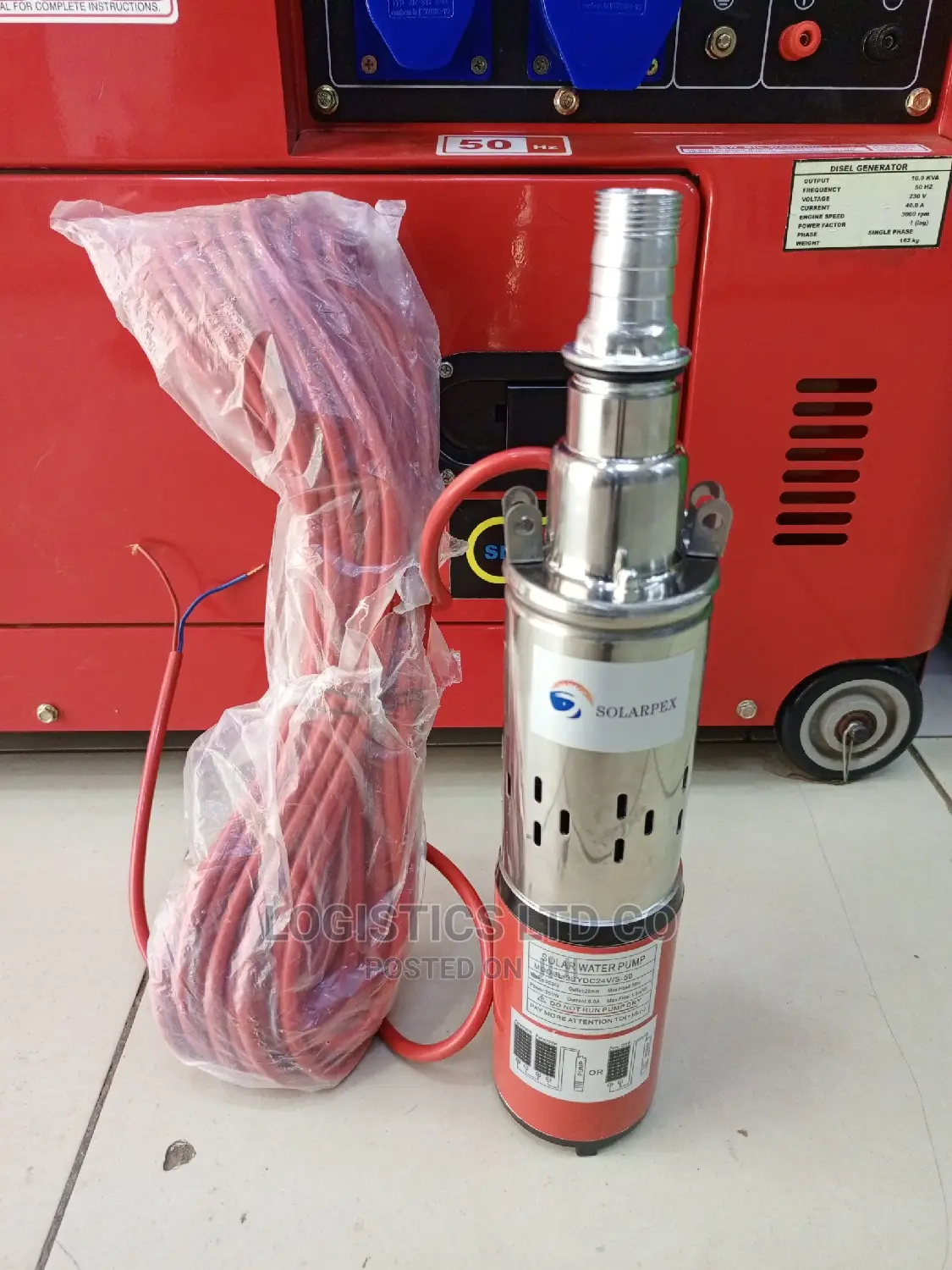 Solarpex Submersible Solar Pump 50m