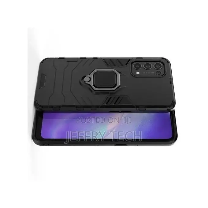 Oppo RENO 5F Heavy Duty Armor Hard Back Cover With 360 Degr