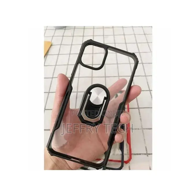 Generic Case for iPhone 11 Back Cover With Ring Armor