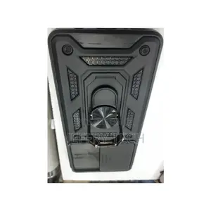 Black Ring Case Redmi Note 9s Case With Camera Sheild