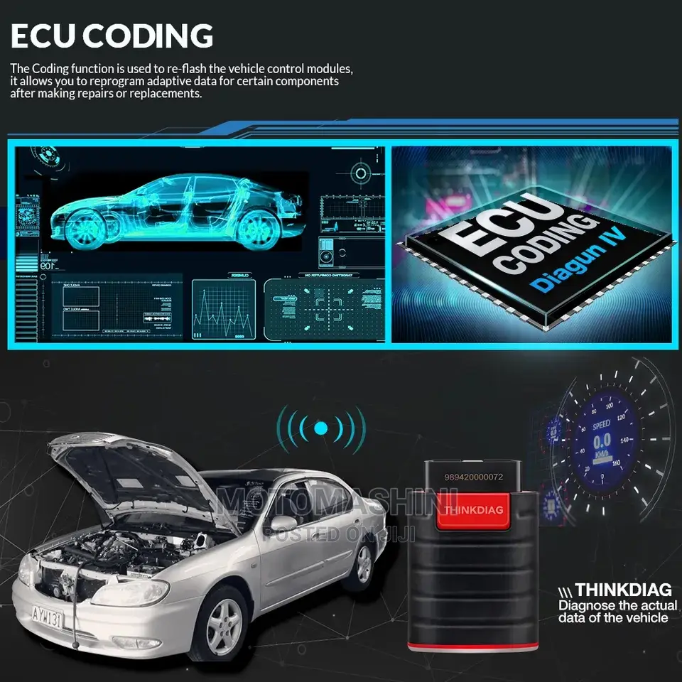 Thinkdiag Complete Obdii Car Diagnosis Bluetooth Vci Dongle