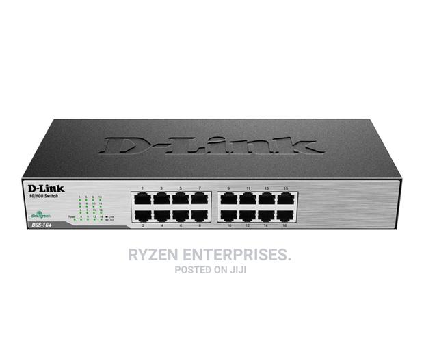 16-Port Fast Ethernet Unmanaged Switch