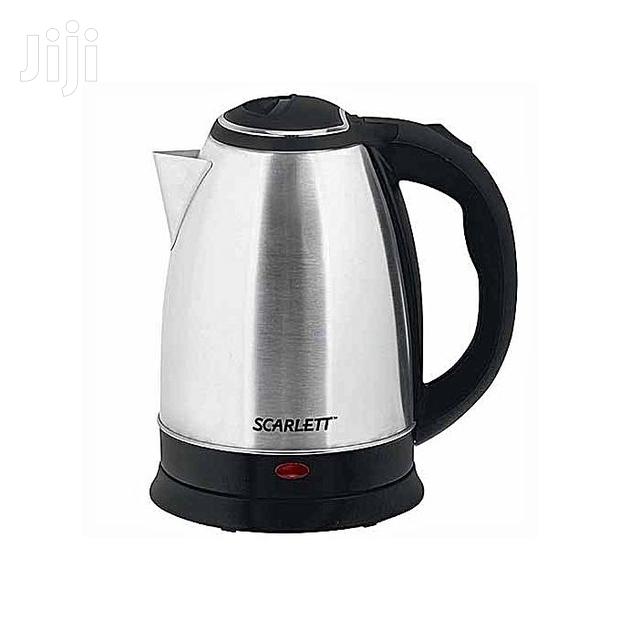 Scarlett Cordless Electric Kettle - 2 Litres - Silver