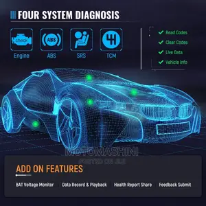 Launch X431 Crp129x Obd-Ii Car Fault Diagnosis Machine Scanner