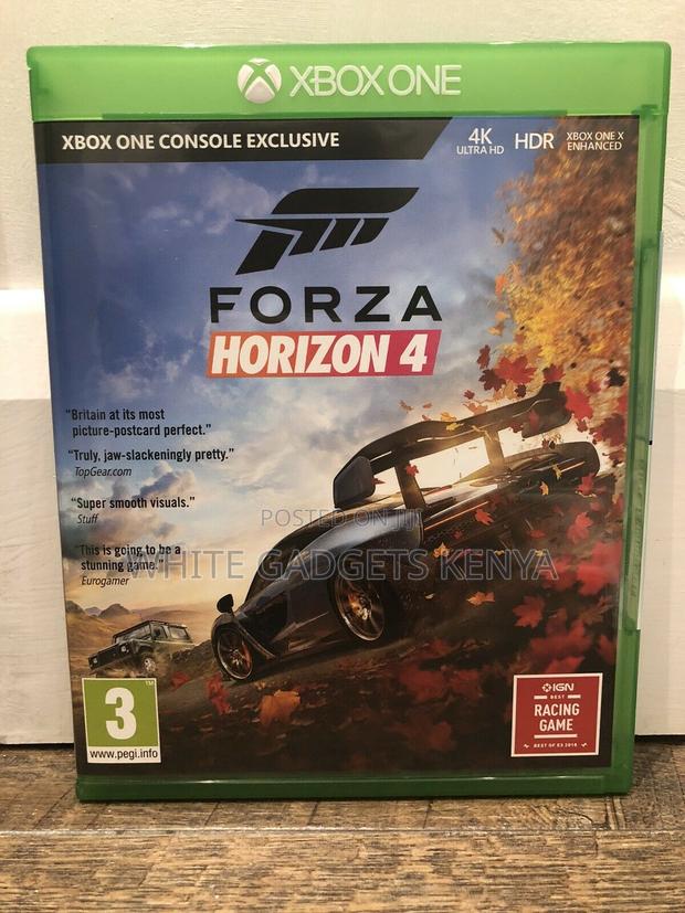 Forza 4 Xbox One - main view