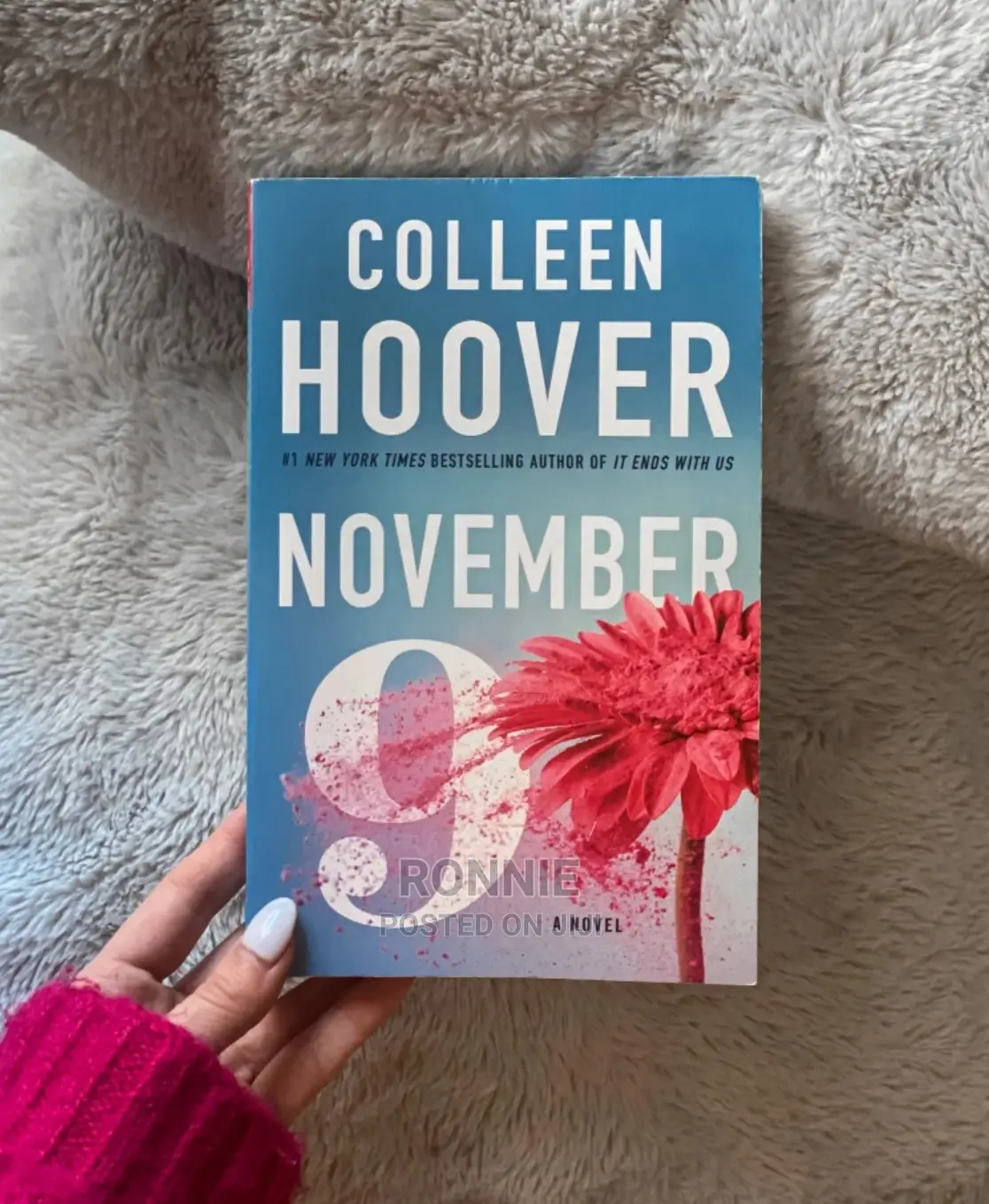 November 9 Book by Colleen Hoover