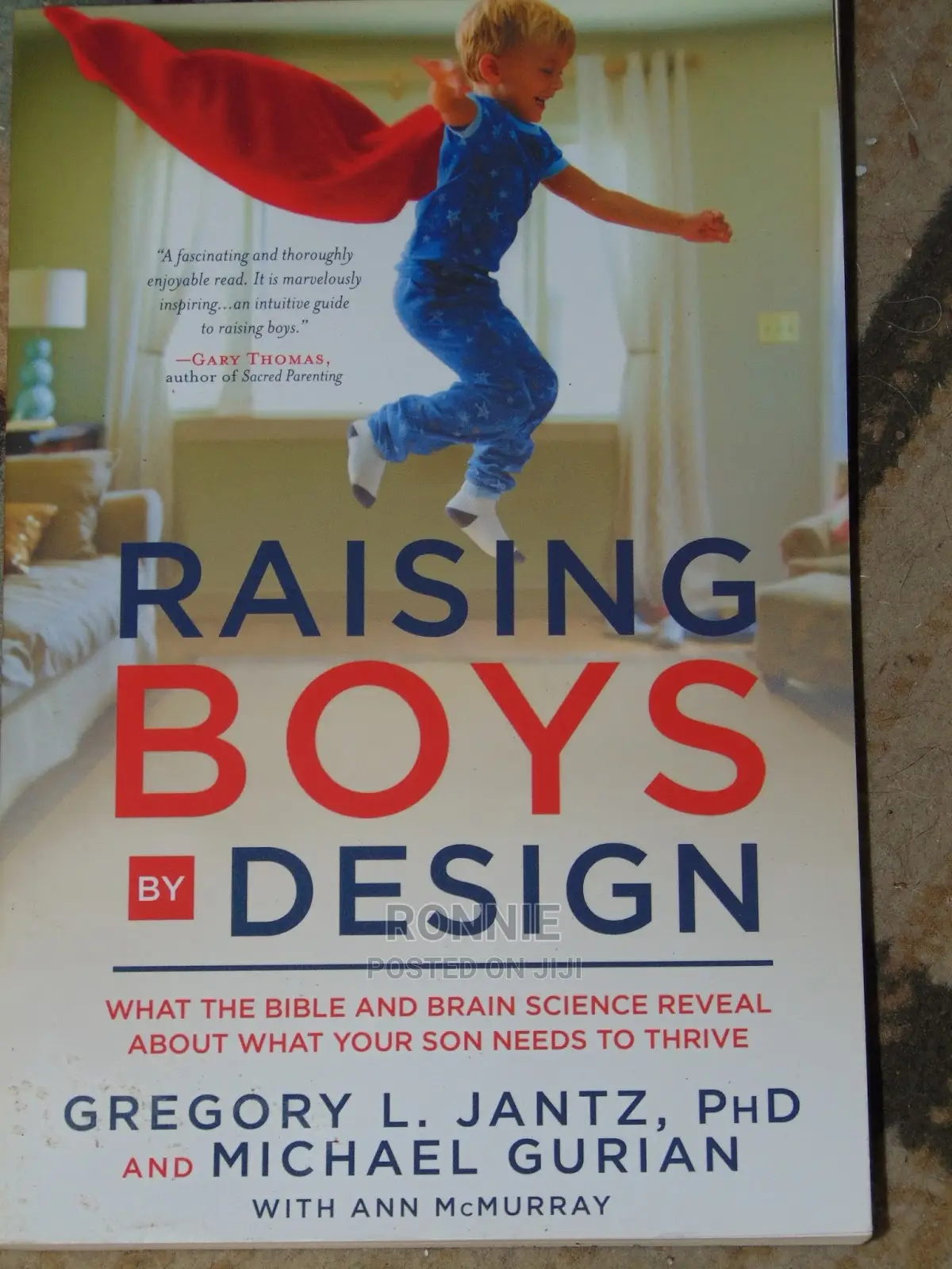 Raising Boys by Design Book by Gregory Jantz Michael Guria