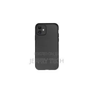 Silicone Case for iPhone 12 Mini Case (Black Hard Cover)