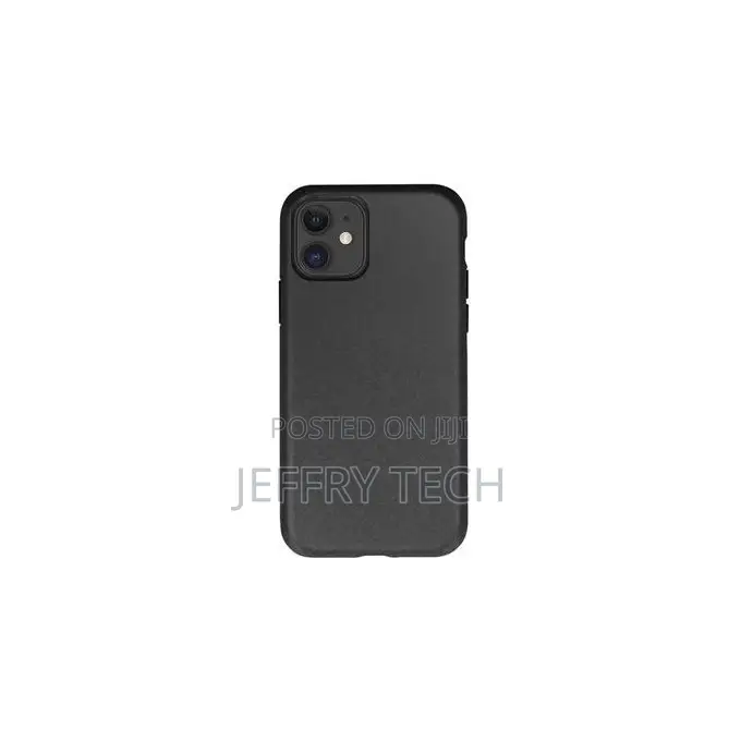 Silicone Case for iPhone 12 Mini Case (Black Hard Cover)